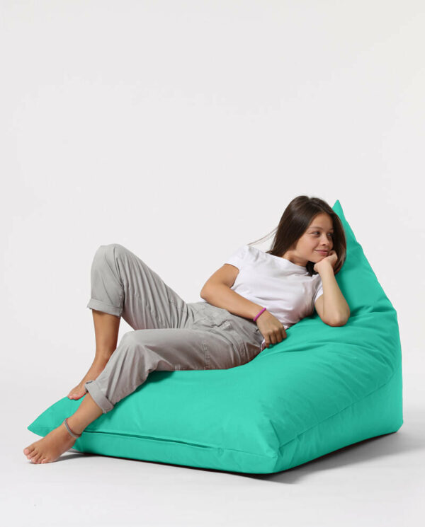 Pyramid Big Bed Pouf - Turkizna