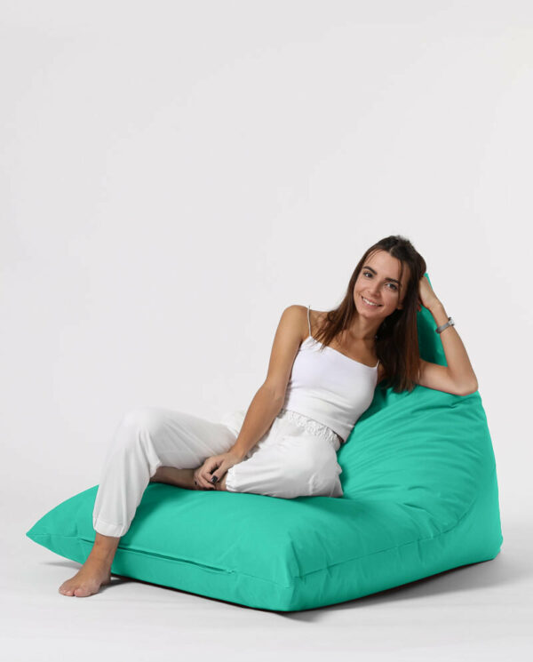 Pyramid Big Bed Pouf - Turkizna