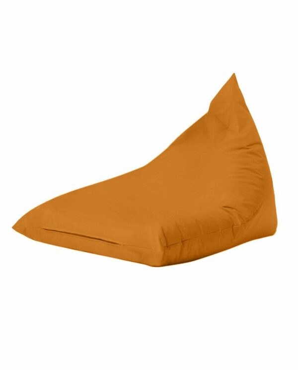 Pyramid Big Bed Pouf - Oranžna