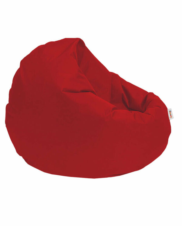 Iyzi 100 Cushion Pouf - Rdeča