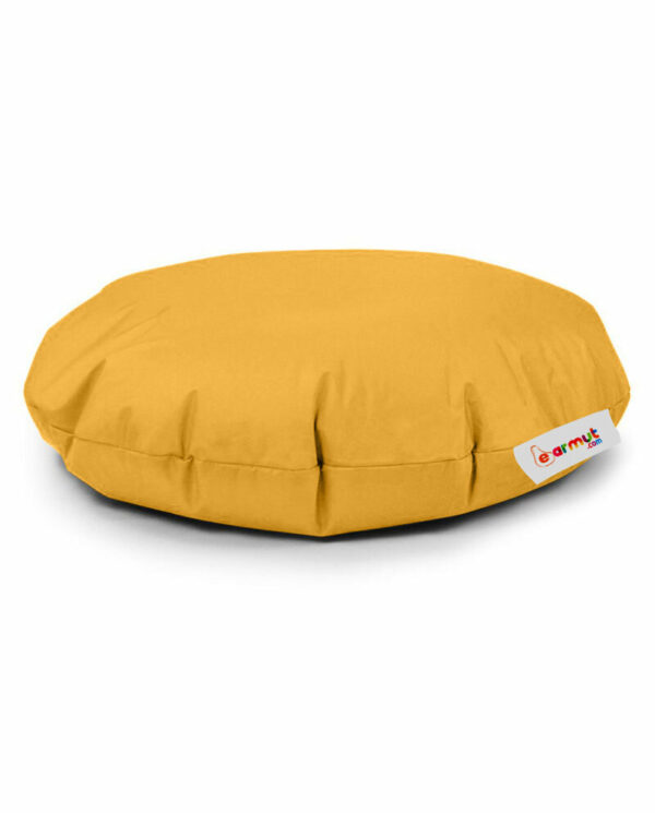 Iyzi 100 Cushion Pouf - Rumena
