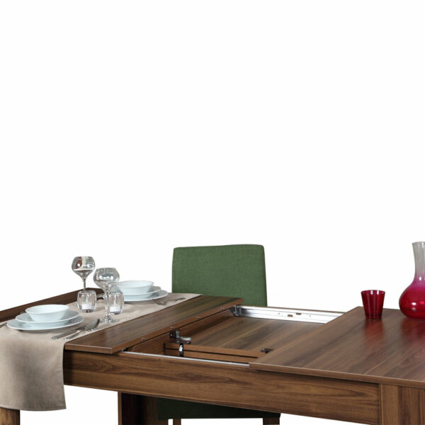 Jedilniška miza Oblo, raztegljiva - Oreh