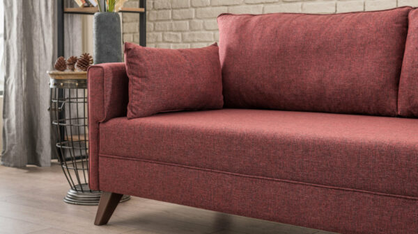 Sedežna Bella Corner Sofa Right 1 - Rdeča