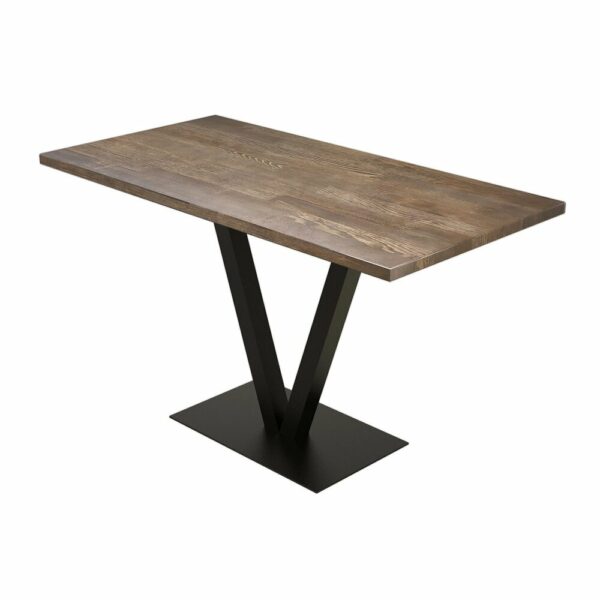 Blagovaonski stol Sun Table - Orah/Crna