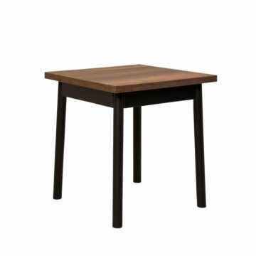 Blagovaonski stol Oliver Kare - Crna
