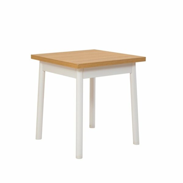 Blagovaonski stol Oliver Kare - Bijela