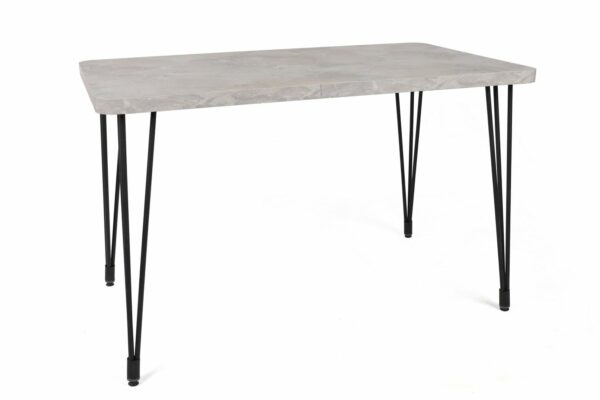 Jedilniška miza Lagos - Siva/črna