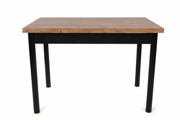 Jedilniška miza Polo, raztegliva - Oreh/Črna