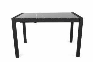 Jedilniška miza Silva, raztegljiva - Črna