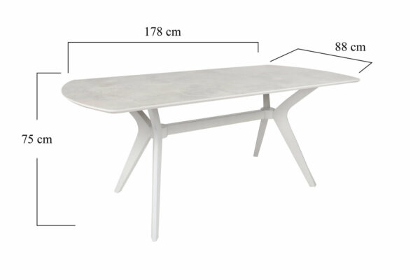 Blagovaonski stol Ares 1042