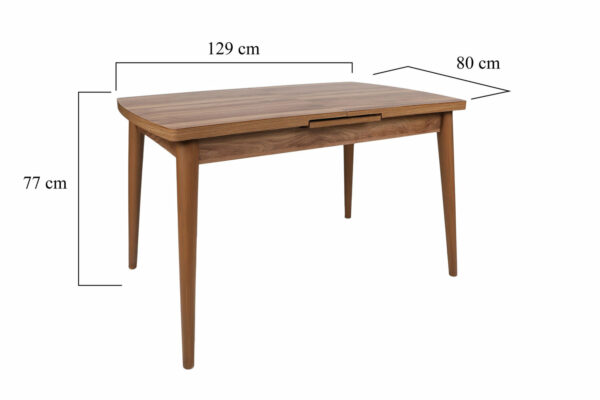 Blagovaonski stol Inci 1141, raztezljiv
