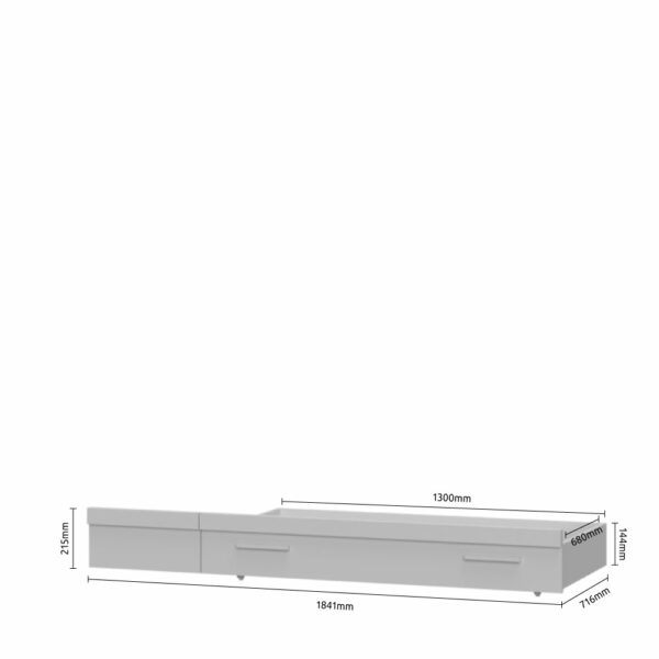 Predal pod posteljo All Room Concept FK68/AR