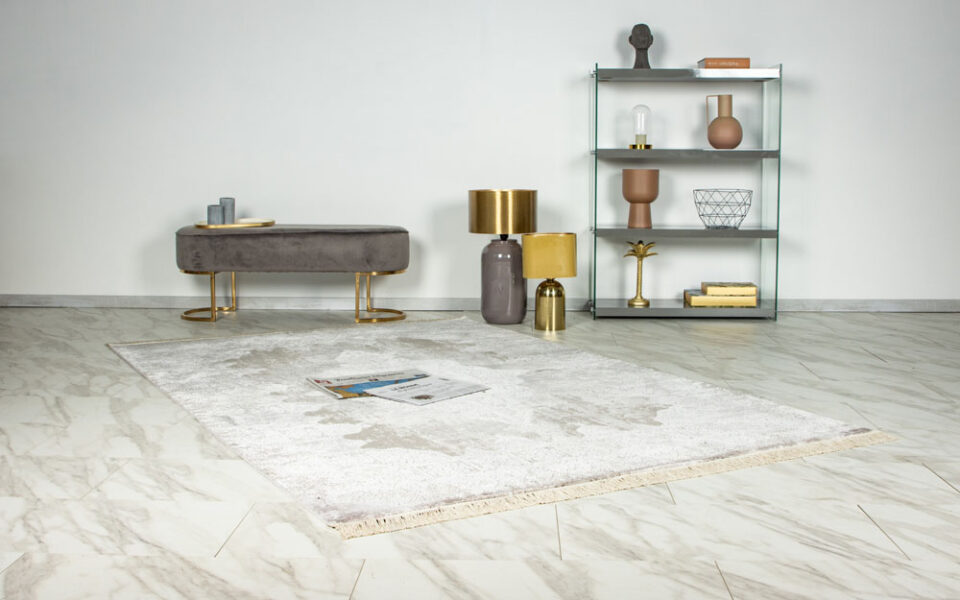 Tkana preproga Elegance ELE 901 silver, več dimenzij - 80 x 150 cm