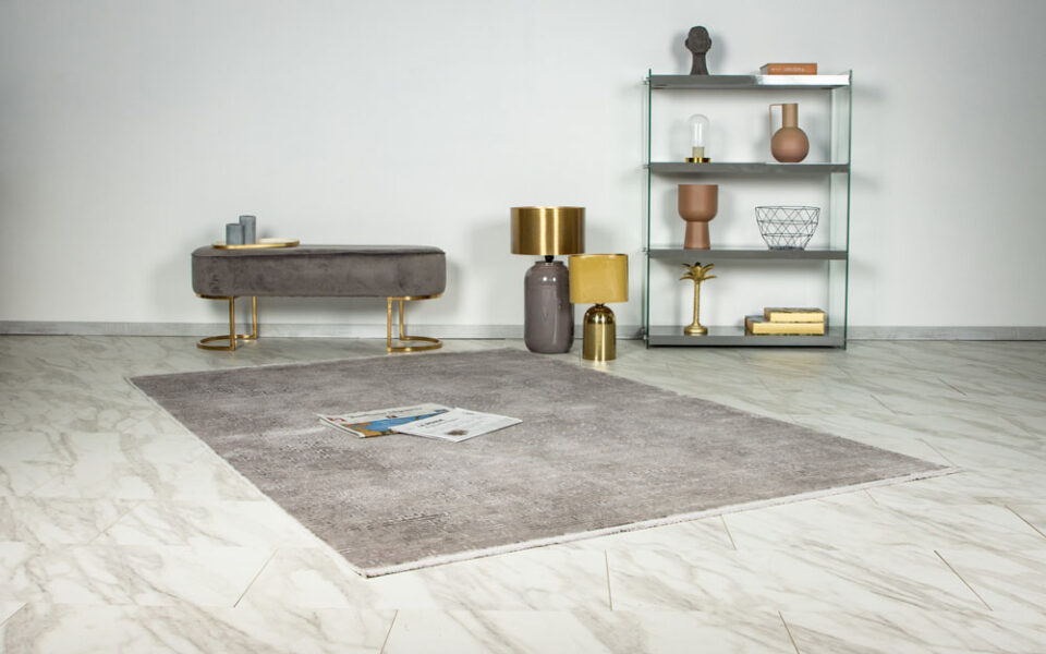 Tkana preproga Elegance ELE 902 silver, več dimenzij - 80 x 150 cm