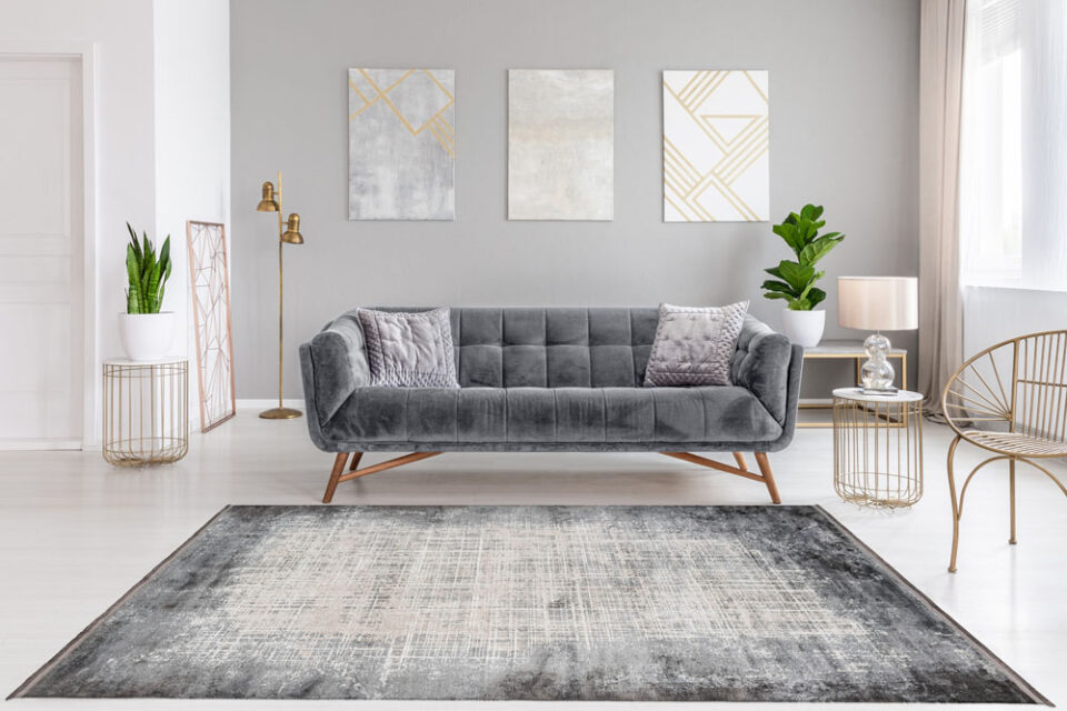 Tkana preproga Elysee ELY 901 silver, več dimenzij - 80 x 150 cm