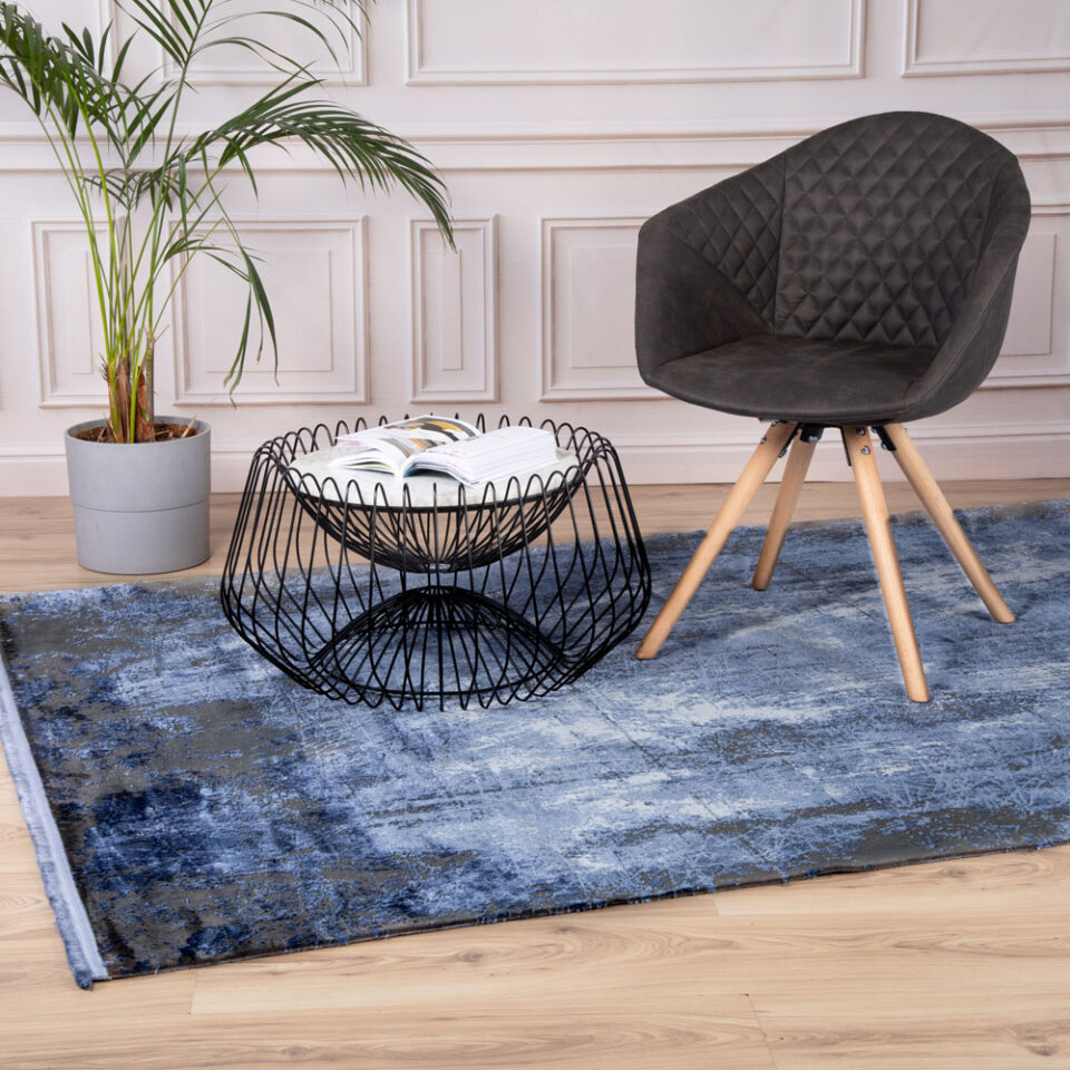 Tkana preproga Elysee ELY 904 blue, več dimenzij - 80 x 150 cm