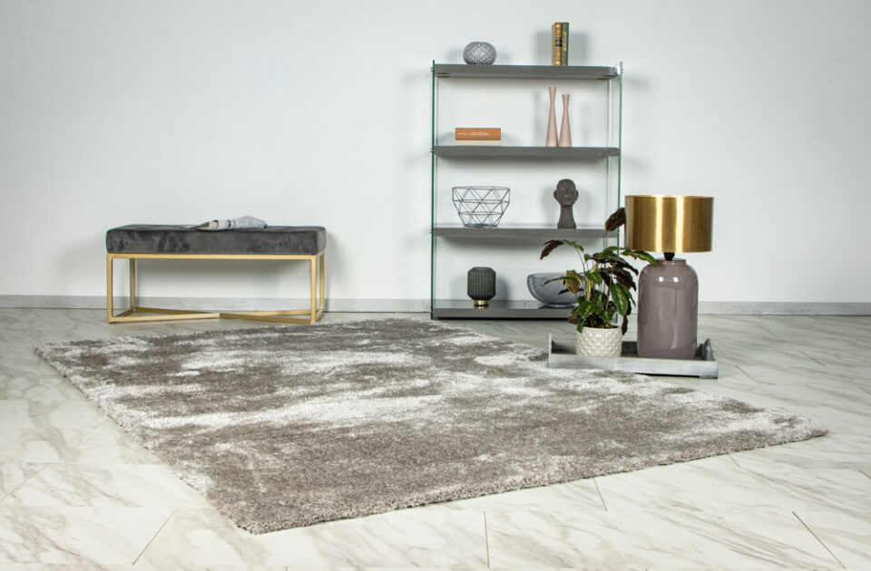 Preproga kosmatinec Glamour GLA 800 silver, več dimenzij - 80 x 150 cm