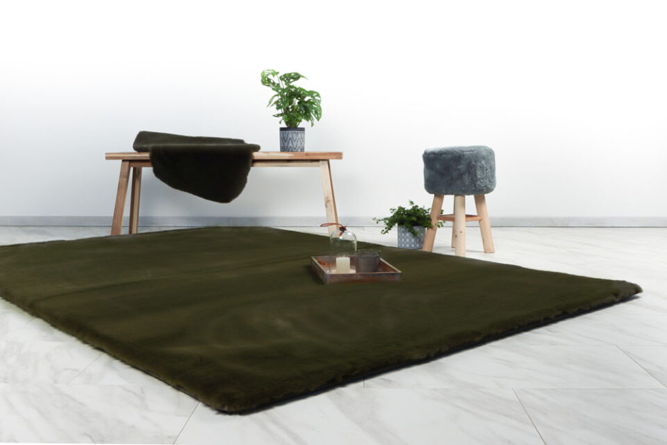 Preproga kosmatinec Heaven HEA 800 basil, več dimenzij - 80 x 150 cm