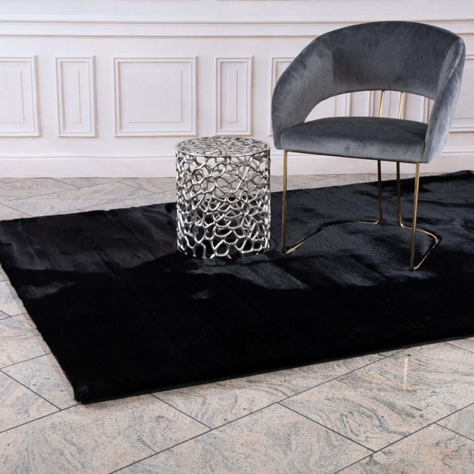 Preproga kosmatinec Heaven HEA 800 black, več dimenzij - 80 x 150 cm