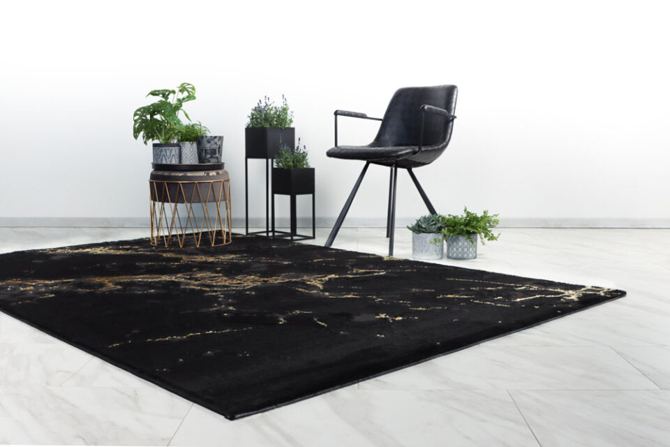 Tkana preproga Marmaris MAS 400 nero, več dimenzij - 80 x 150 cm