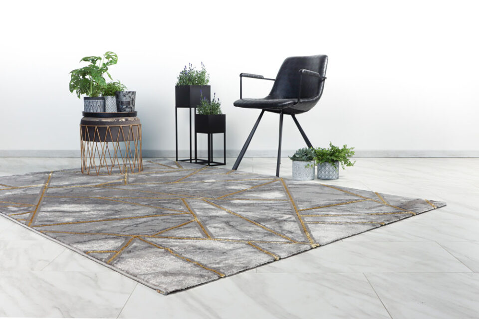 Tkana preproga Marmaris MAS 402 gold, več dimenzij - 80 x 150 cm