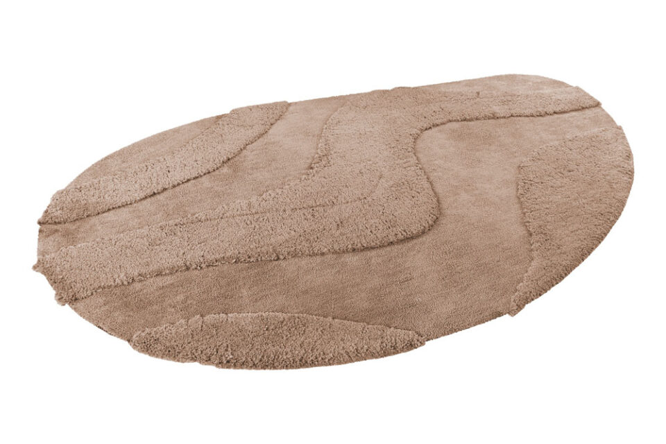 Ovalna tkana preproga Milano MIL 802 beige, več dimenzij