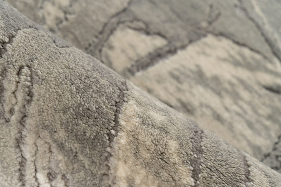 Tkana preproga Monet MON 502 silver, več dimenzij