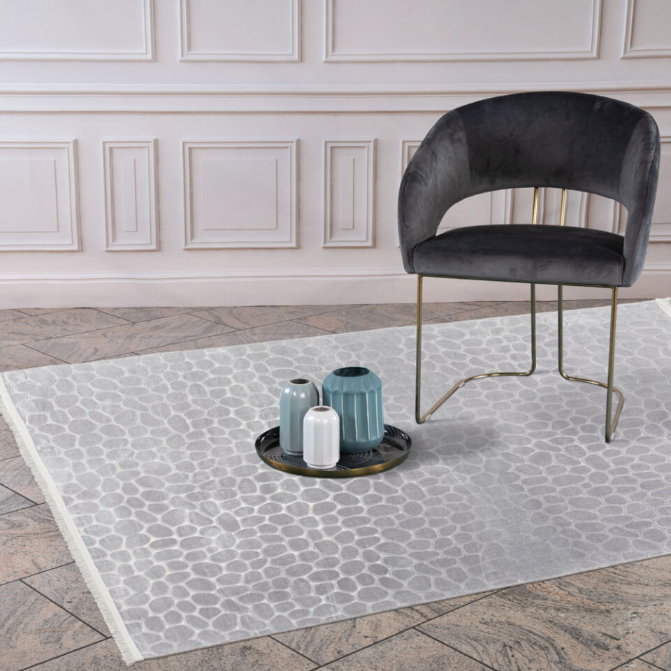 Tkana preproga Peri PER 110 grey, več dimenzij - 80 x 140 cm