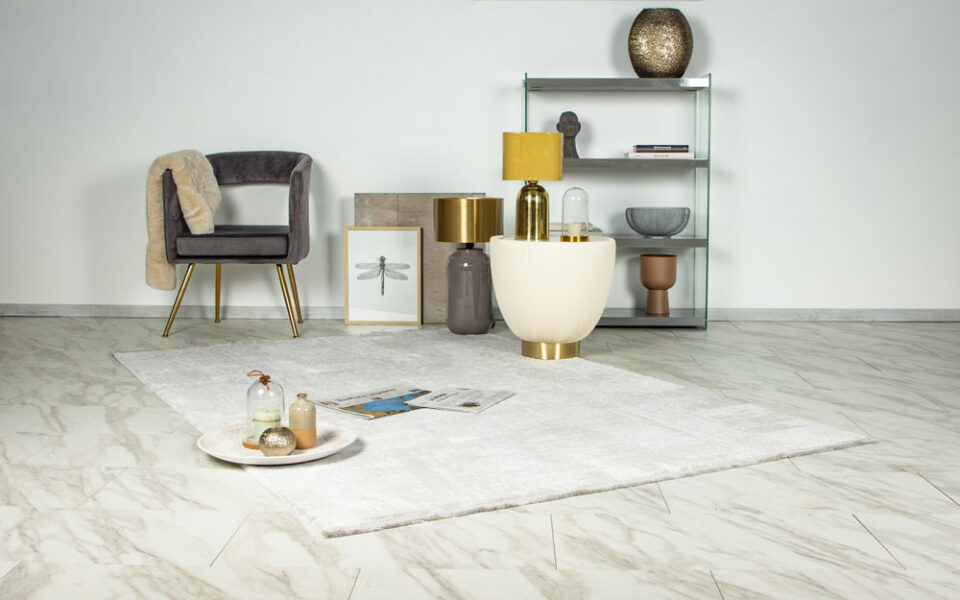 Tkana preproga Palais PLA 503 silver, več dimenzij - 80 x 150 cm