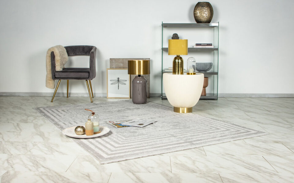 Tkana preproga Palais PLA 504 silver, več dimenzij - 80 x 150 cm