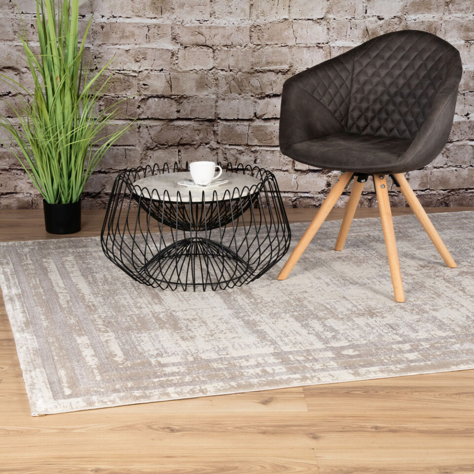 Tkana preproga Paris PRS 502 taupe, več dimenzij - 80 x 150 cm