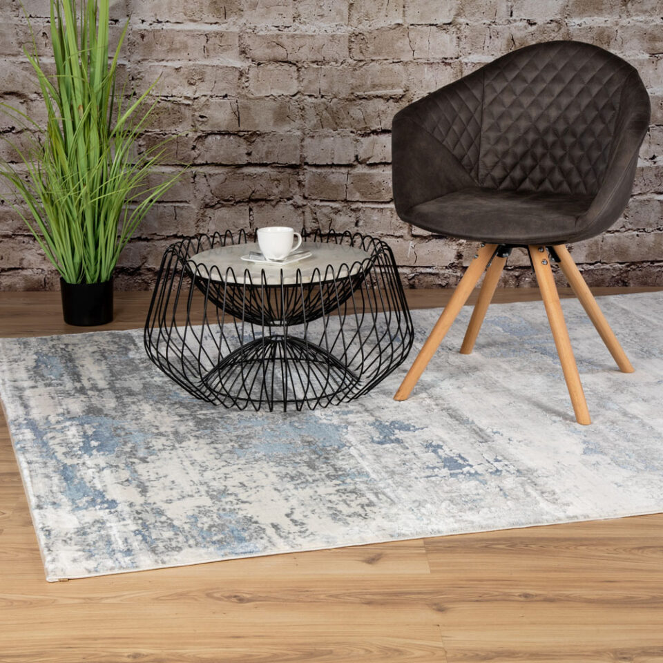 Tkana preproga Paris PRS 503 blue, več dimenzij - 80 x 150 cm