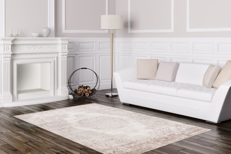 Tkana preproga Paris PRS 504 taupe, več dimenzij - 80 x 150 cm