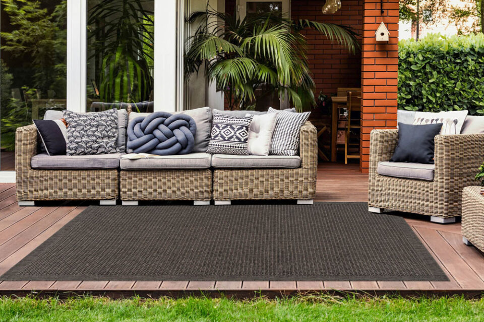Zunanja preproga Sunset SUS 607 taupe, več dimenzij - 80 x 150 cm