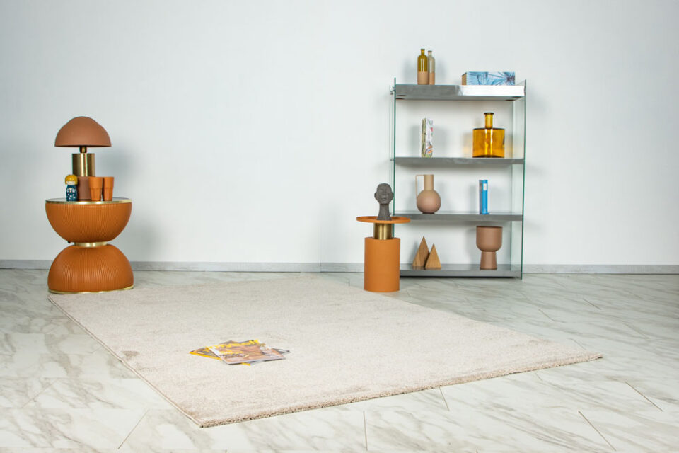 Tkana preproga Trendy Uni TRU 400 beige, več dimenzij - 80 x 150 cm