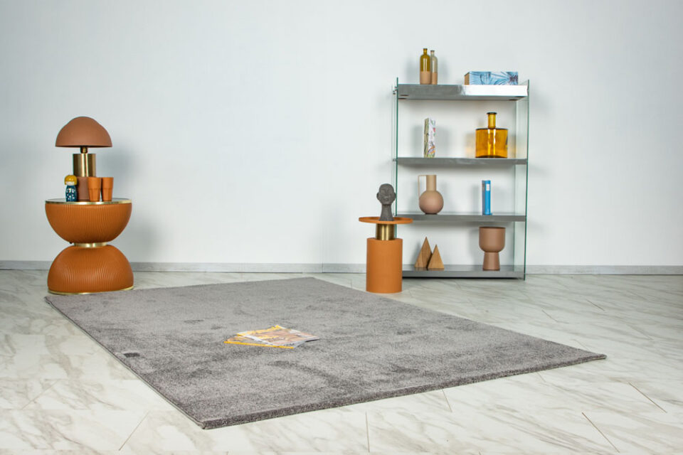 Tkana preproga Trendy Uni TRU 400 grey, več dimenzij - 80 x 150 cm