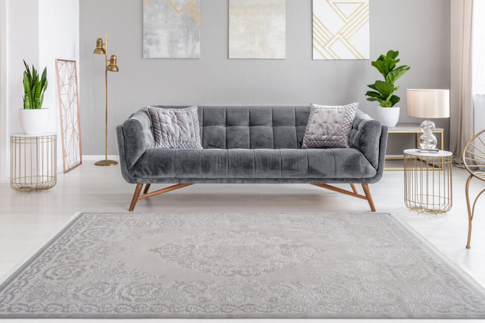 Tkana preproga Vendome VEN 700 silver, več dimenzij - 80 x 150 cm