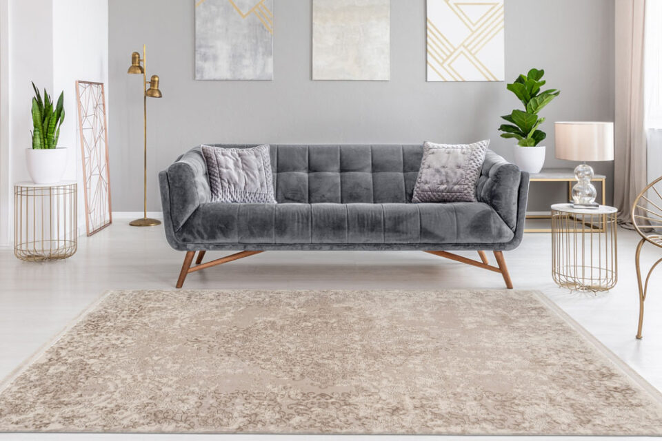Tkana preproga Vendome VEN 702 beige, več dimenzij - 80 x 150 cm