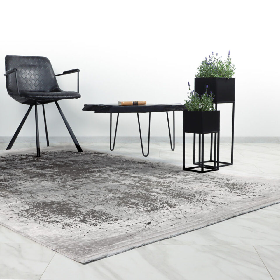 Tkana preproga Versailles VER 901 silver, več dimenzij - 80 x 150 cm