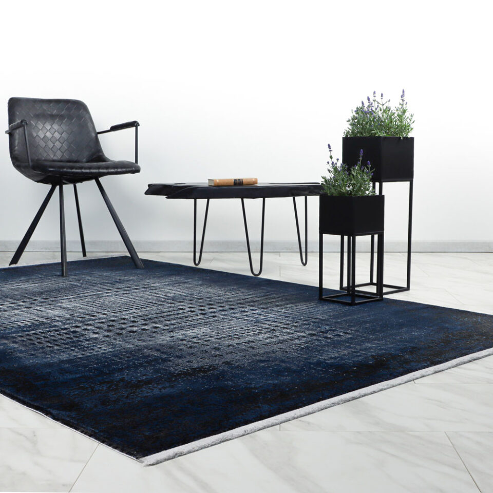 Tkana preproga Versailles VER 902 blue, več dimenzij - 80 x 150 cm