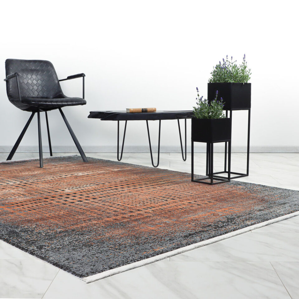 Tkana preproga Versailles VER 902 terra, več dimenzij - 80 x 150 cm