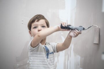 Kako pobarvati stene otroške sobe?