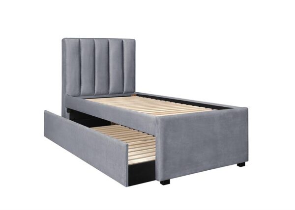 Boxspring krevet Russo siva