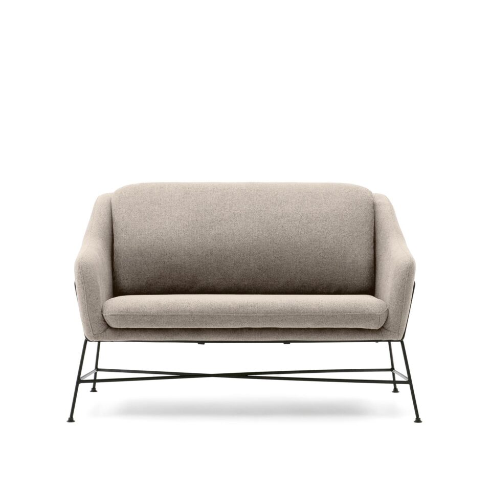 Dvosed Brida v bež barvi- širine 128 cm