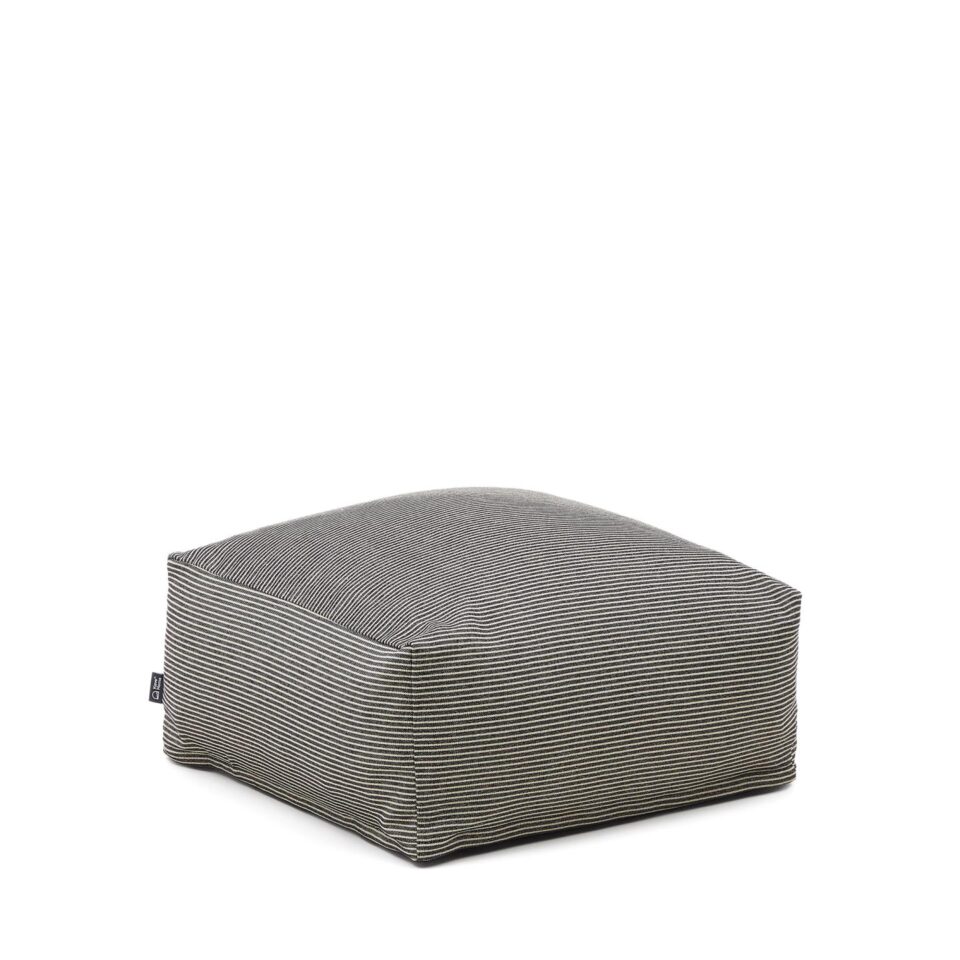 Tabure Famara v modri barvi - 60 x 60 x 40 cm