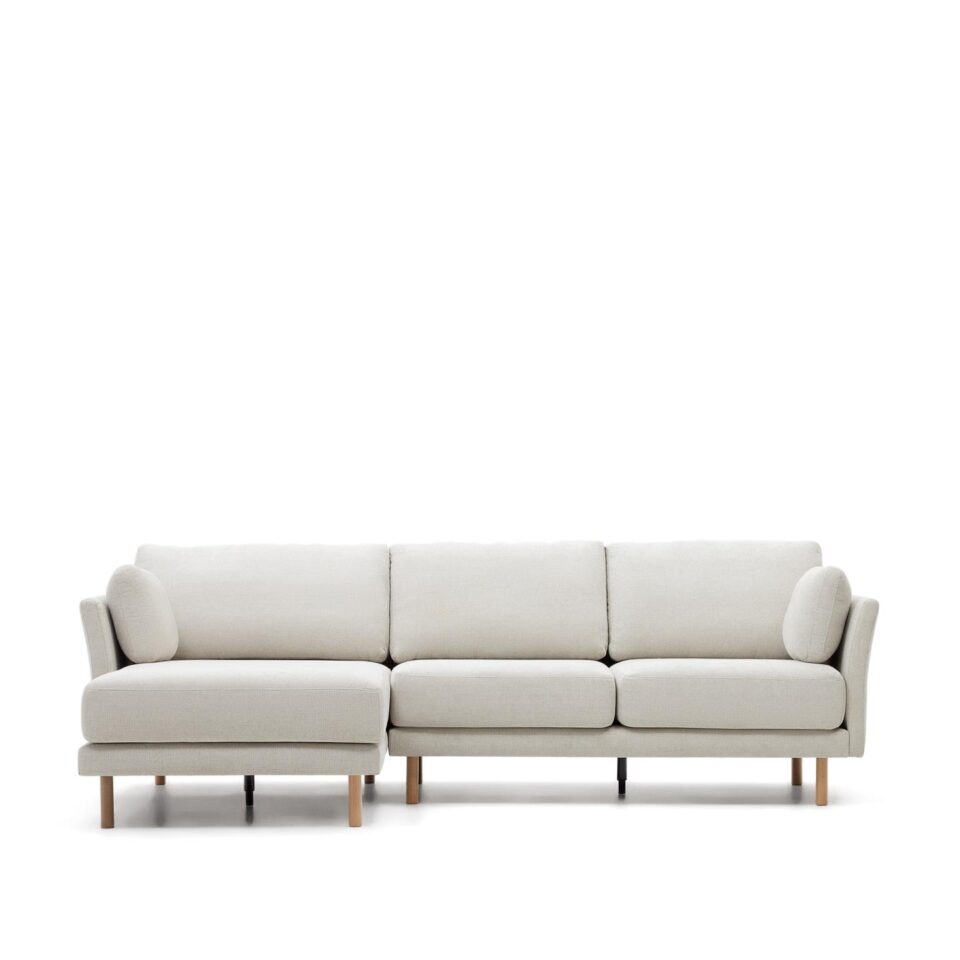 Trosed Gilma z levim počivalnikom v pearl barvi - 260 cm