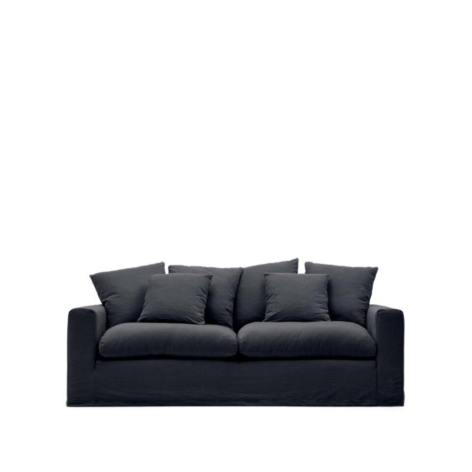 Trosed Nora v sivi barvi z blazinami - 240 cm