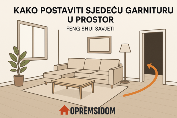 Kako postaviti sjedeću garnituru u prostor | Feng Shui savjeti