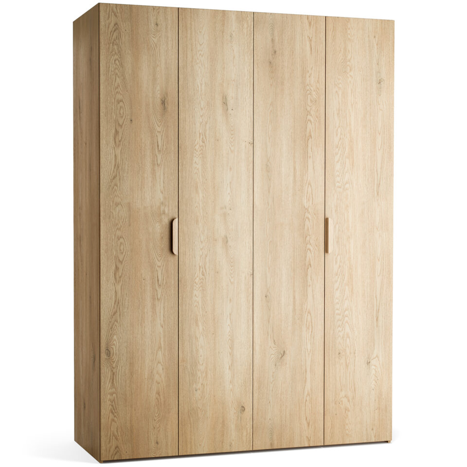 vgradna omara stor 160x225 hrast