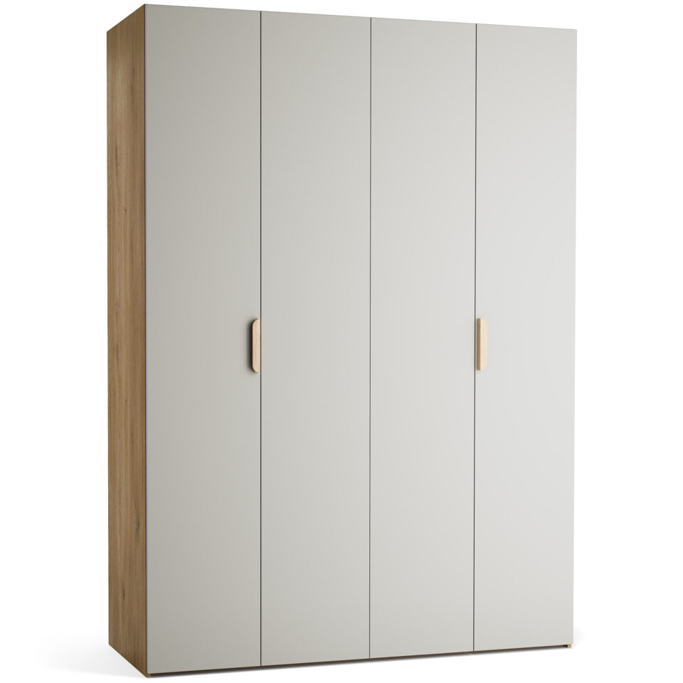 vgradna omara stor 160x225 siva